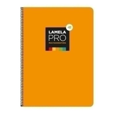 7FTE104N-LAMELA BLOC t.DURA Fº 100h CDV. 4 NARANJ precio por 5 unidades