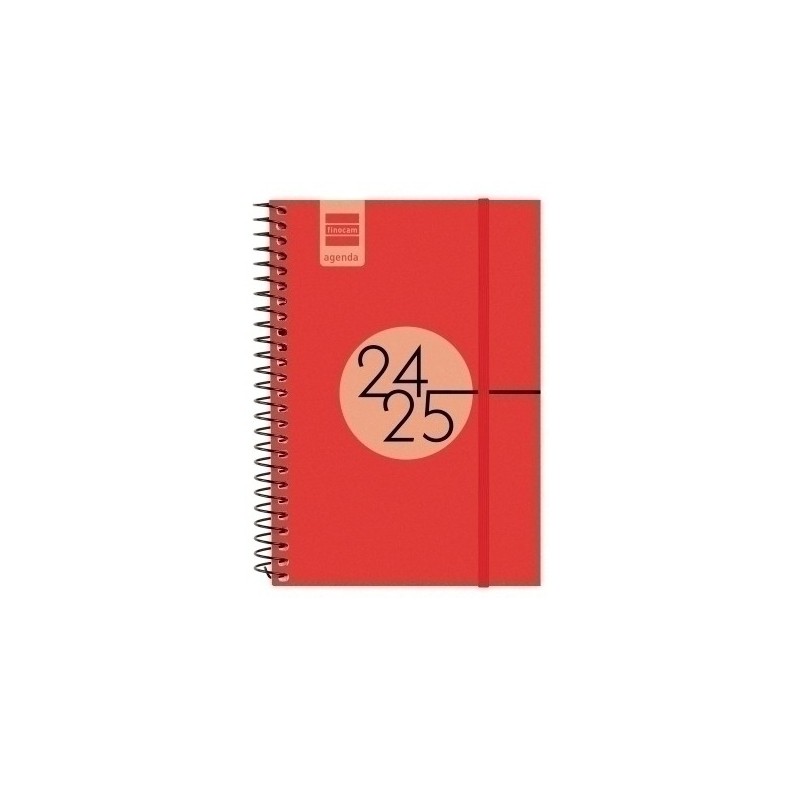 633483025-AG.ESC.F. ESPIR S/V E8 ROJO precio por 1 unidades