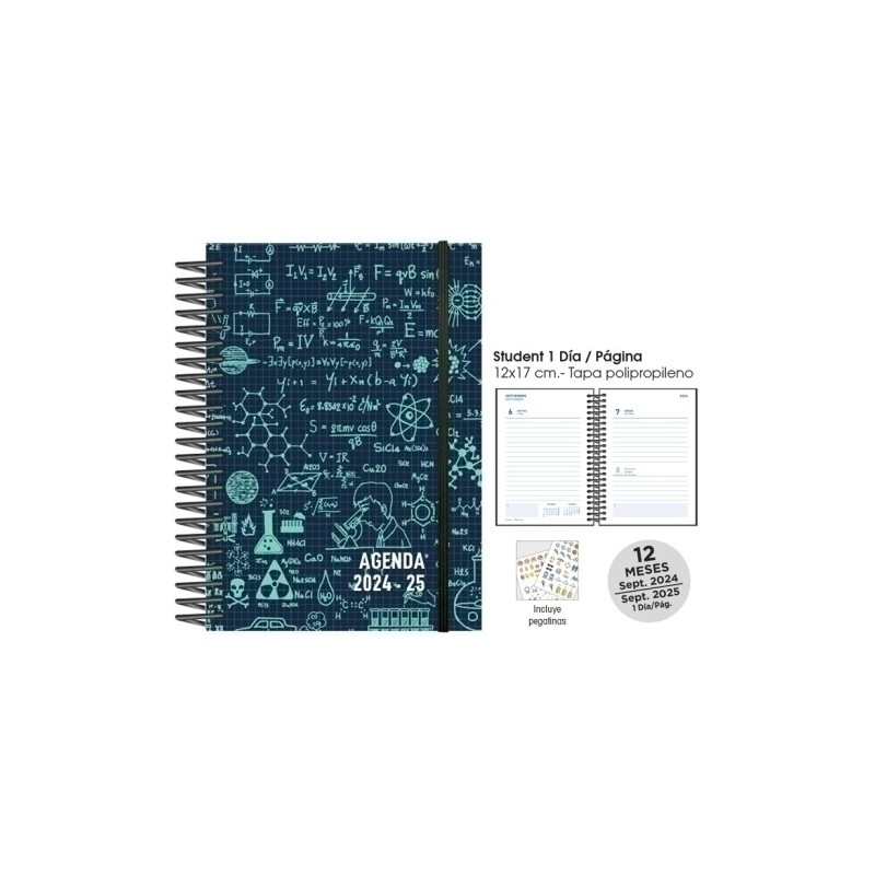 12971244-C-AG.ESC.SF.CAT. STUDENT D/P 12x17 MATHS N precio por 1 unidades