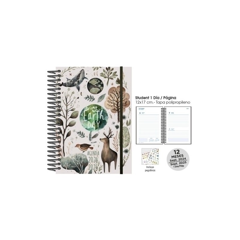 19071241-C-AG.ESC.SF.CAT. STUDENT D/P 12x17 ECOLOGY precio por 1 unidades