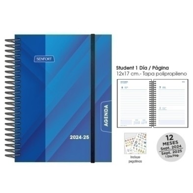 18071241-C-AG.ESC.SF.CAT. STUDENT D/P 12x17 PRISMA precio por 1 unidades