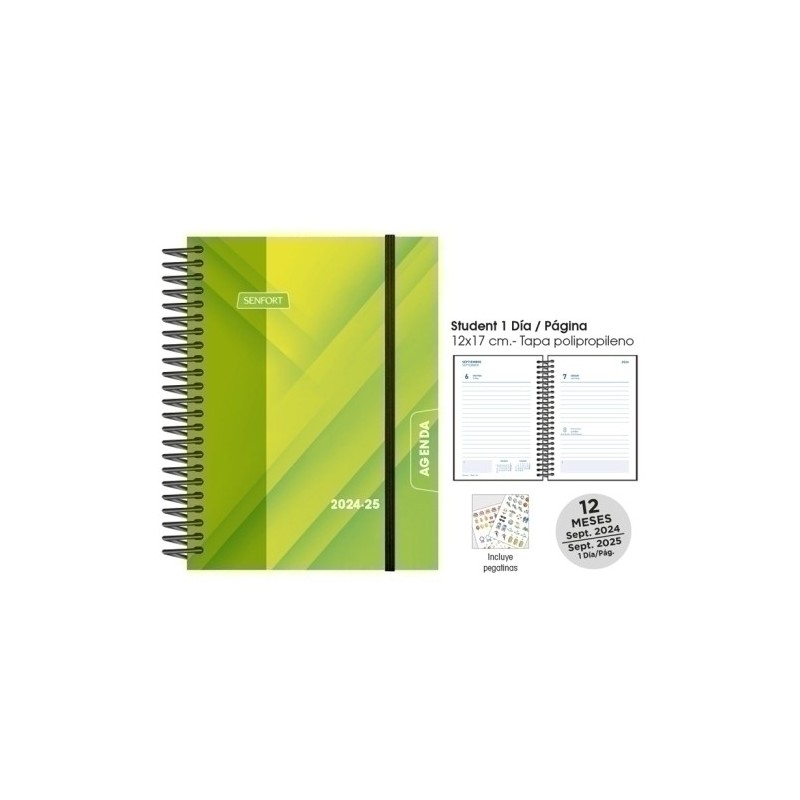 18071244-C-AG.ESC.SF.CAT. STUDENT D/P 12x17 PRISMA precio por 1 unidades