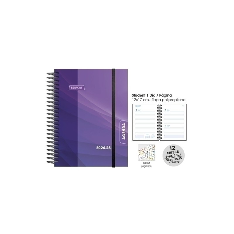 18071247-C-AG.ESC.SF.CAT. STUDENT D/P 12x17 PRISMA precio por 1 unidades