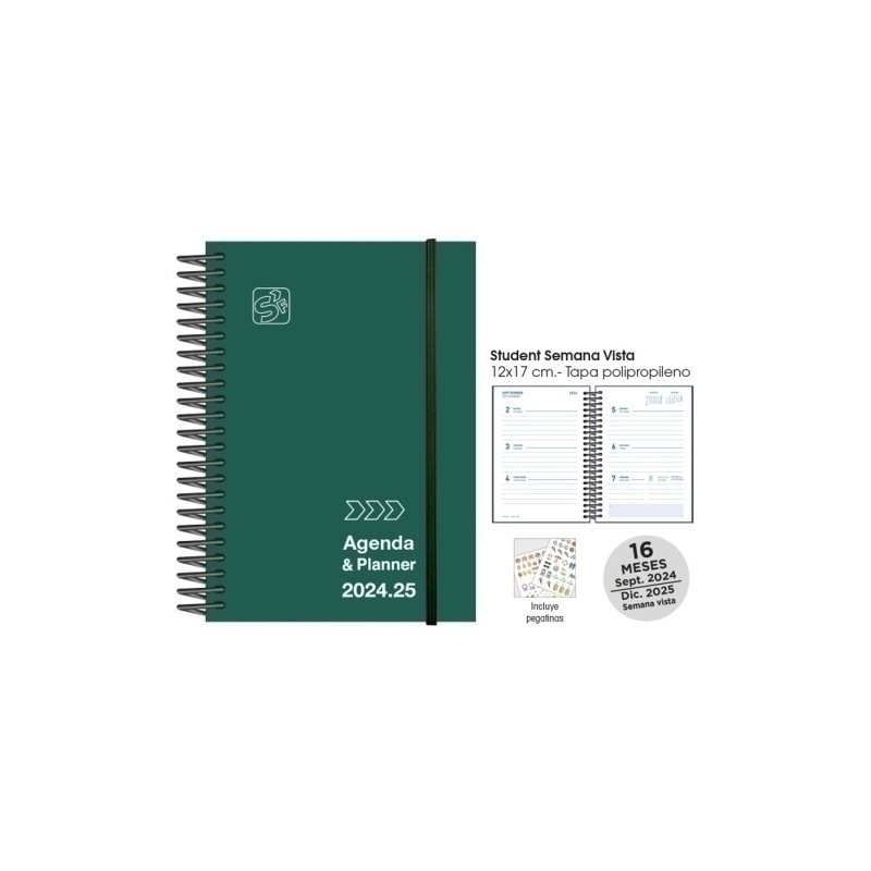 180722413-C-AG.ESC.SF.CAT. STUDENT S/V 12x17 ACADEMI precio por 1 unidades