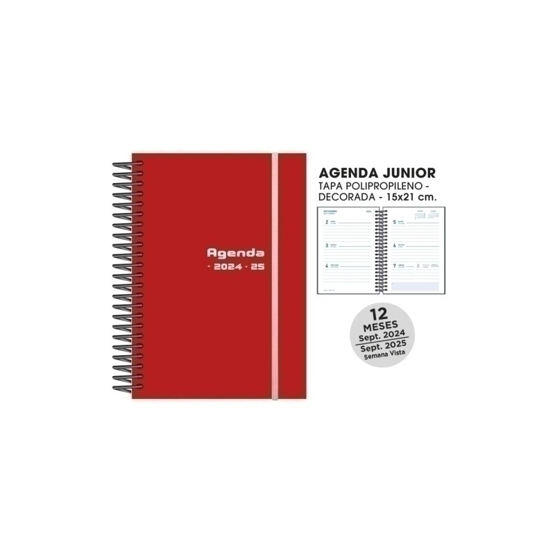 18073242-C-AG.ESC.SF.CAT. JUNIOR S/V 15x21 ROJO precio por 1 unidades