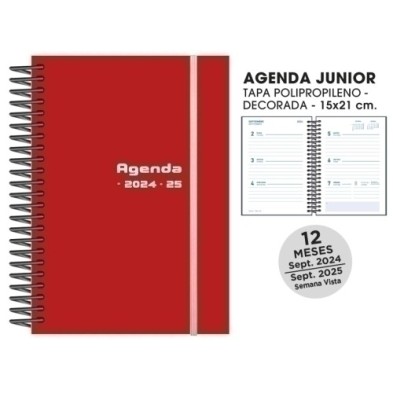 18073242-C-AG.ESC.SF.CAT. JUNIOR S/V 15x21 ROJO precio por 1 unidades