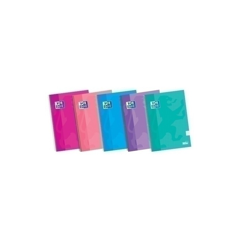 400122765-BLOCK OXF.SCH.EXTRA Fº 80h CD.4 COL.(5) precio por 5 unidades