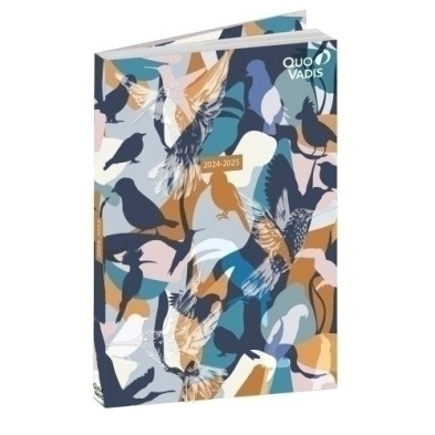 1282419Q-24-AG.ESC.QUO VADIS 12x17  JUNGLE PÁJAROS precio por 1 unidades