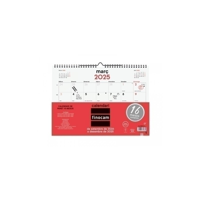 782030025-CAL.F.CAT. 16M M/V PARET L 340x240 precio por 1 unidades