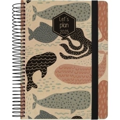 70306902-AG.GRAF. NATURE t.DURA A5 D/P BALLENAS precio por 1 unidades