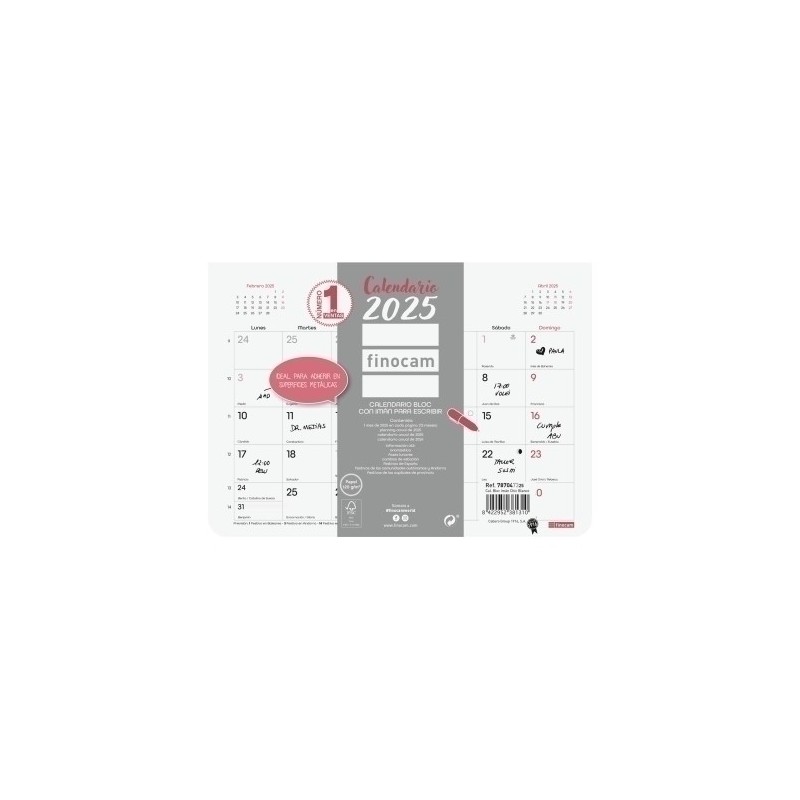 787047325-CAL.FIN. PARED MES CHIC IMAN S BLANCO precio por 1 unidades