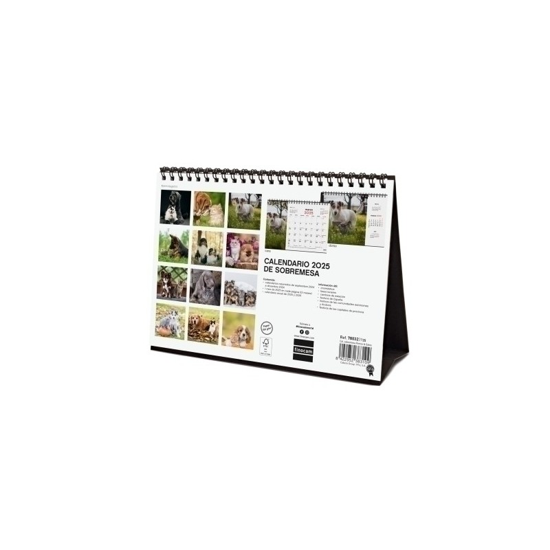 780323925-CAL.FIN. SOBR. 210x150 PERROS Y GATOS precio por 1 unidades