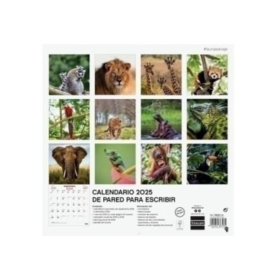 780305025-CAL.FIN. PARED 300x300 FAUNA SALVAJE precio por 1 unidades