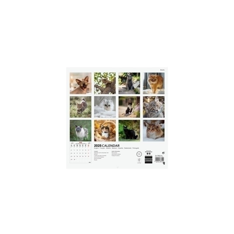 781225425-CAL.FIN. INT. PARED 300x300 CATS precio por 1 unidades