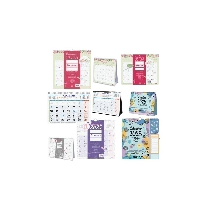 781730125-CAL.FIN. MES TRENDY SURTIDO 40 precio por 1 unidades