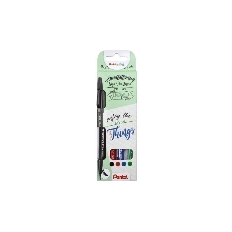 SES15-4-ROTUL.PENTEL TOUCH COL.BASIC.E/ 4 precio por 1 unidades