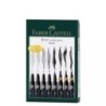 167158-ROTUL.FABER PITT NEGRO ESTUCHE DE 8 precio por 1 unidades