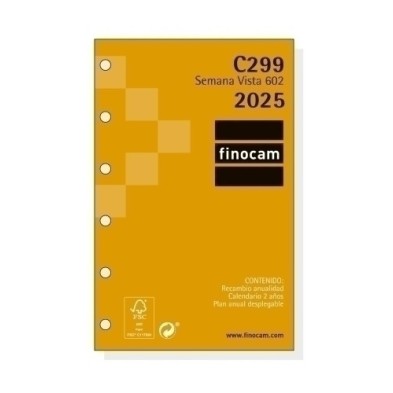 201240025-RECAM.AG.F. C299 CLASSIC 602 ANUAL S/V precio por 1 unidades