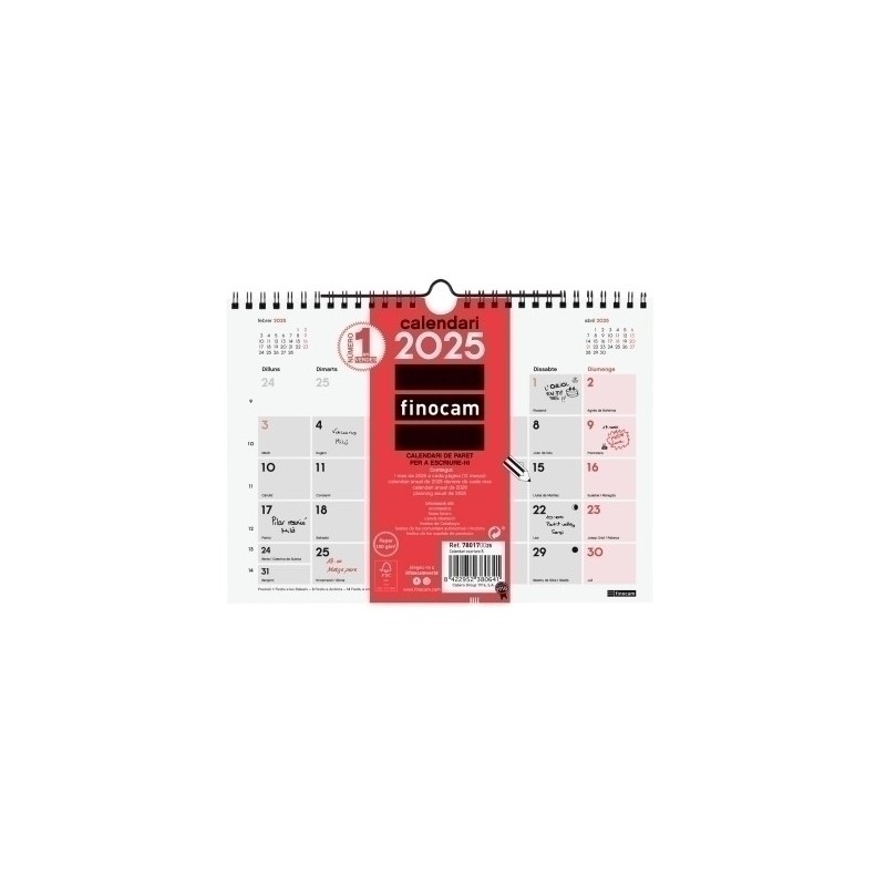 780170025-CAL.FIN.CAT. PARET MES S 210x150 precio por 1 unidades