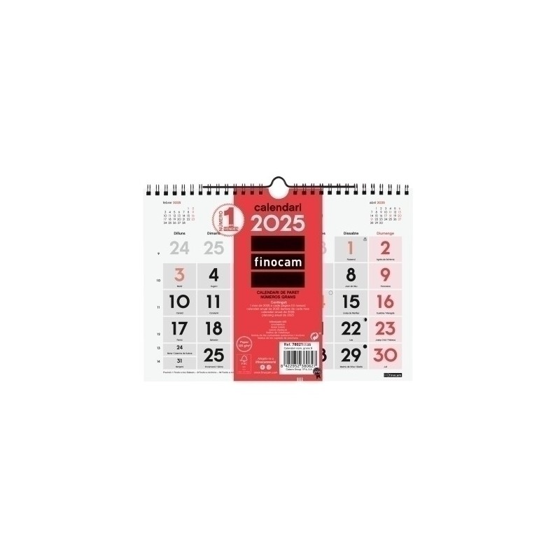 780210025-CAL.FIN.CAT. PARET MES S 210x150 precio por 1 unidades