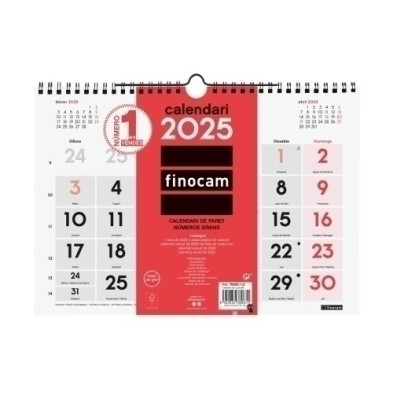 780030025-CAL.FIN.CAT. PARET MES M 300x210 precio por 1 unidades
