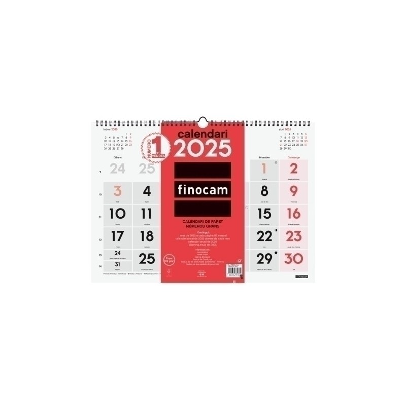 780040025-CAL.FIN.CAT. PARET MES L 430x310 precio por 1 unidades