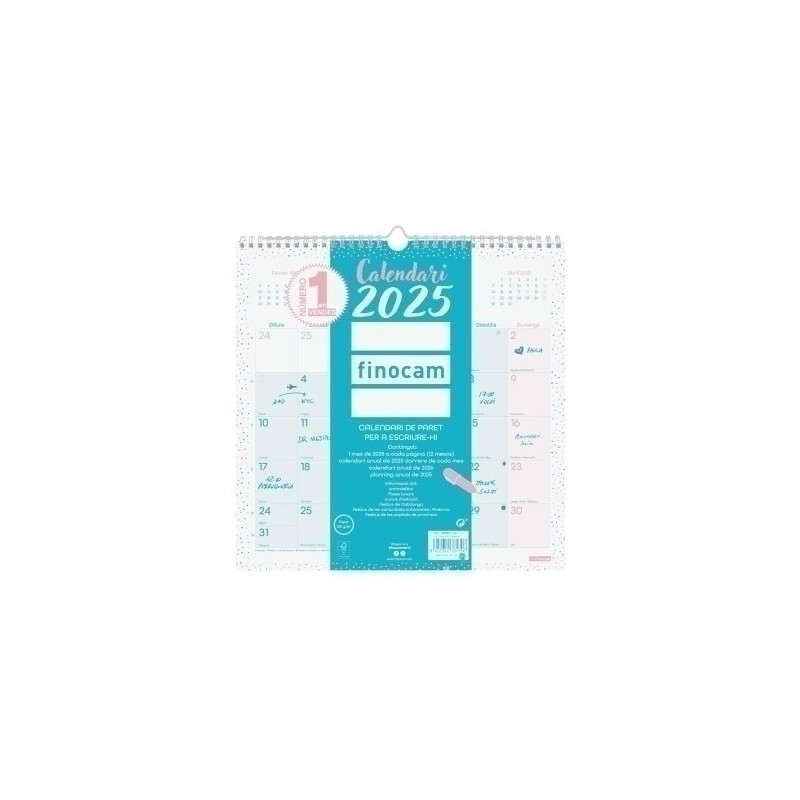 787015825-CAL.FIN.CAT. PARET MES CHIC 300x300 TURQ precio por 1 unidades