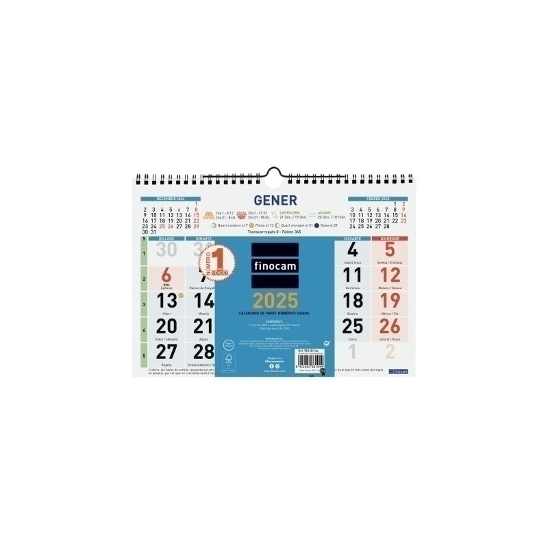 781450025-CAL.FIN.CAT. PARET COLOR MES 300x210 precio por 1 unidades