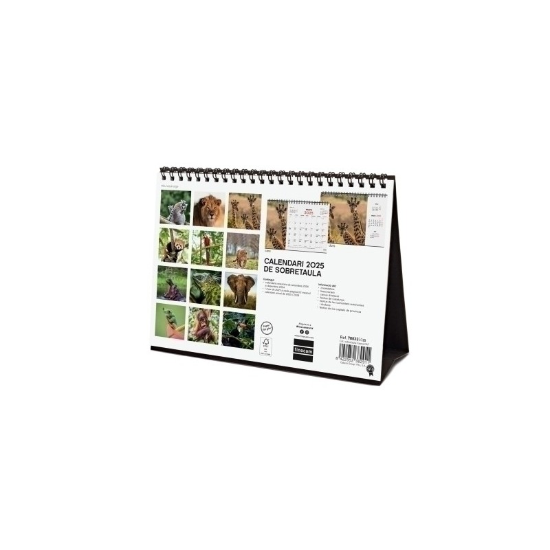 780335025-CAL.FIN.CAT. SOBR. 210x150 FAUNA SALVATG precio por 1 unidades