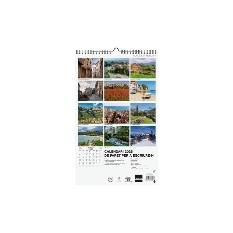 780564225-CAL.FIN.CAT. PARET 250x400 POBLES BELLS precio por 1 unidades
