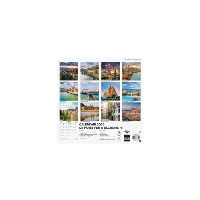 780314625-CAL.FIN.CAT. PARET 300x300 CIUTATS precio por 1 unidades
