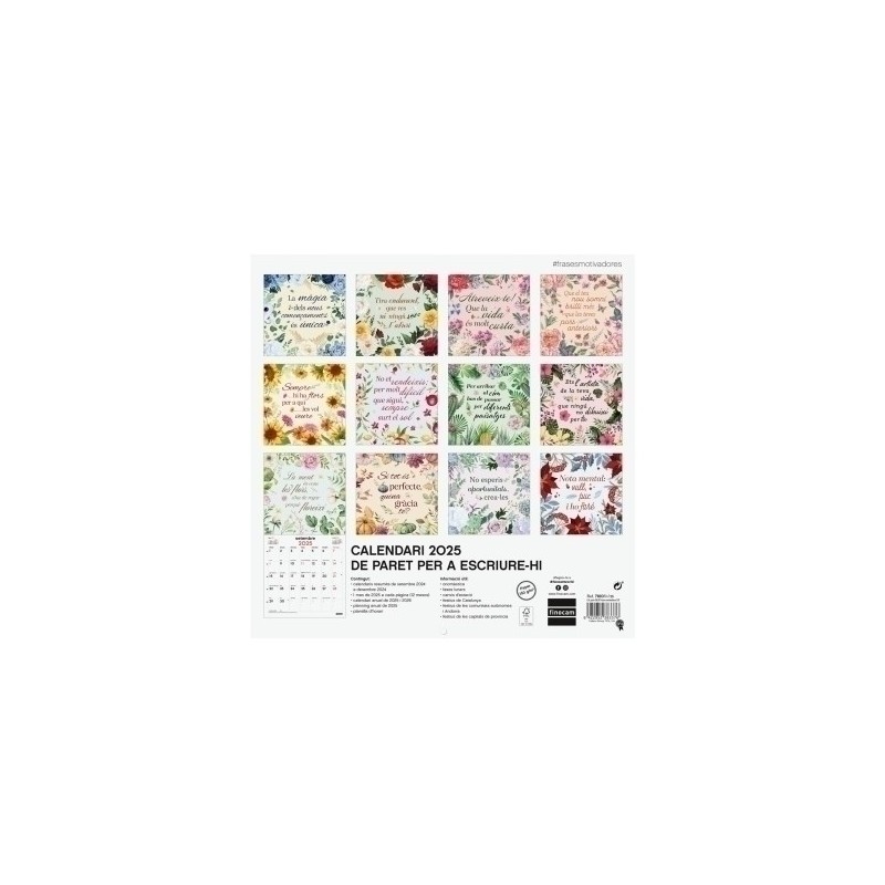 780314925-CAL.FIN.CAT. PARET 300x300 FRASES precio por 1 unidades