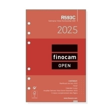 711830025-RECAM.AG.F.CAT. R593C OPEN 500 ANUAL S/V precio por 1 unidades