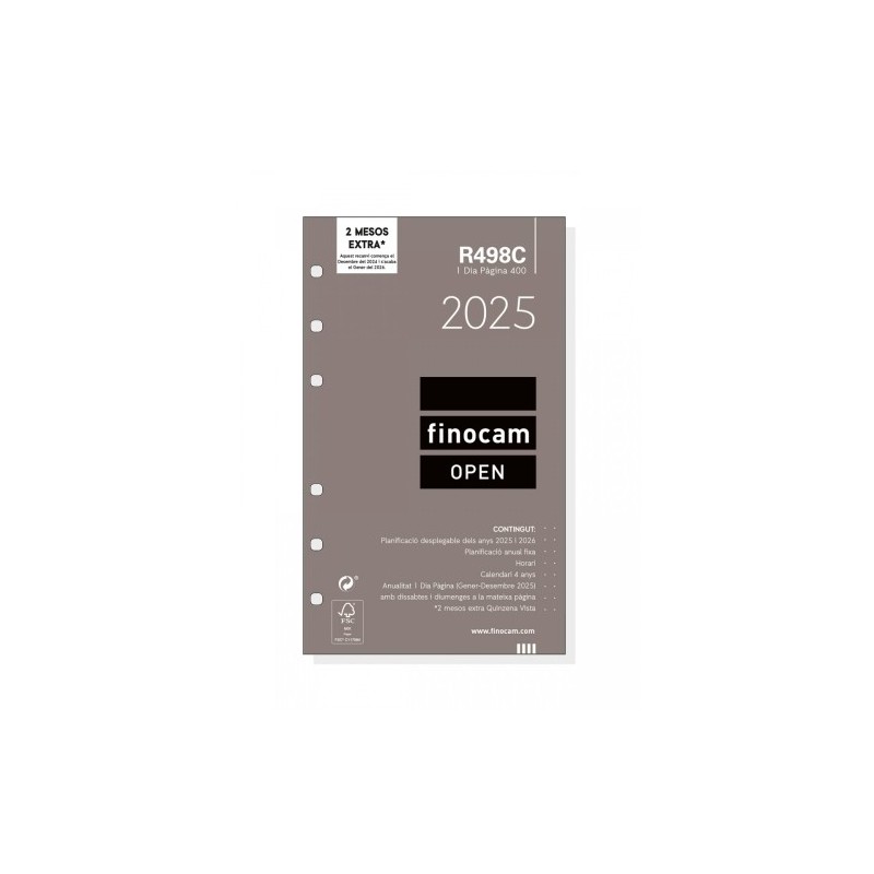 711890025-RECAM.AG.F.CAT. R498C OPEN 400 AN.D/P precio por 1 unidades