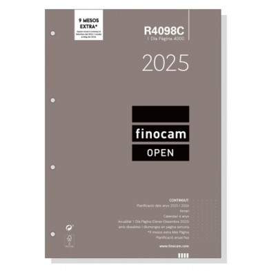 711880025-RECAM.AG.F.CAT. R4098C OPEN 4000 ANUAL D precio por 1 unidades