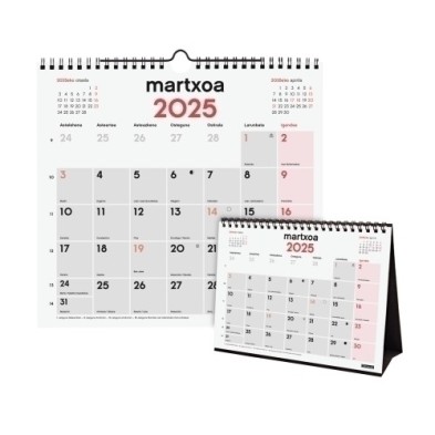 780690125-CAL.FIN.EUSK. MES NEUTROS SURTIDO 20 precio por 1 unidades