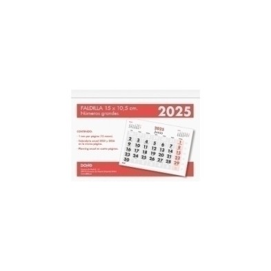 11647-25-CAL.DOHE PARED MES 10.5x15 Nº.GR precio por 1 unidades