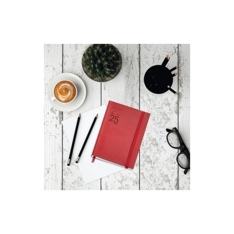 MR33063-AG.MR. BASIC LUXOR JOURNAL S/V ROJO precio por 1 unidades