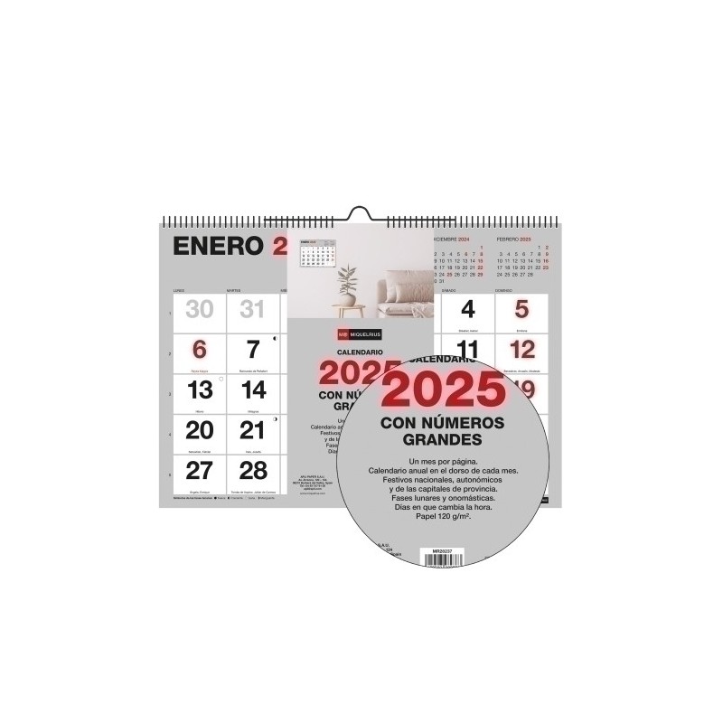 MR28237-CAL.MR. PARED BASIC MES A3 precio por 1 unidades