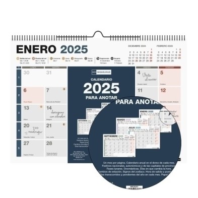 MR28261-CAL.MR. PARED DESIGN COMPLETO MES A4 precio por 1 unidades