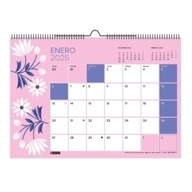 MR28267-CAL.MR. PARED TRENDS FLORES MES A3 precio por 1 unidades