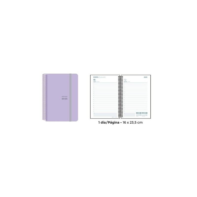 55132254-AG.SENF. PASTEL 160x235 D/P LILA precio por 1 unidades