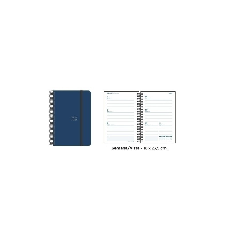 55124253-AG.SENF. UNICOLOR 160x235 S/V AZUL OSCUR precio por 1 unidades