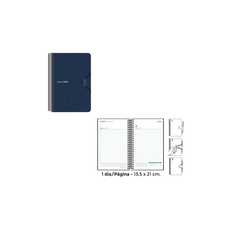 55151251-AG.SENF. SEOUL 135x210 D/P AZUL precio por 1 unidades