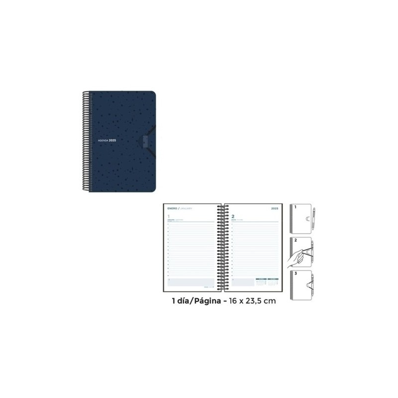 55152251-AG.SENF. SEOUL 160x235 D/P AZUL precio por 1 unidades