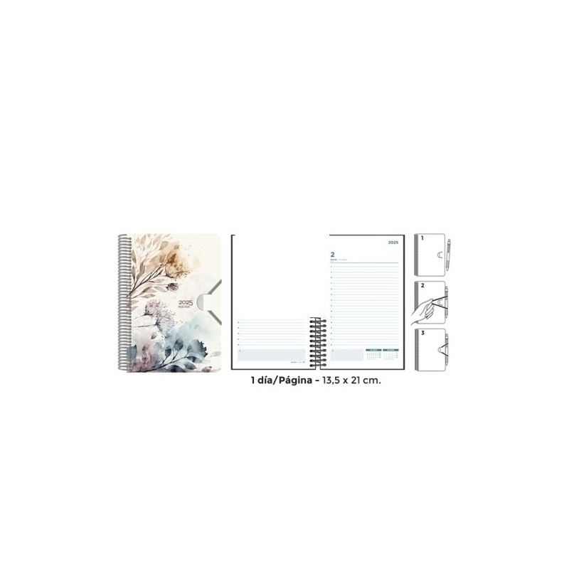 55161254-AG.SENF. ACUARELA 135x210 D/P TARDOR precio por 1 unidades
