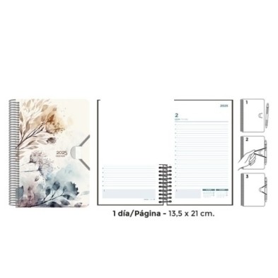55161254-AG.SENF. ACUARELA 135x210 D/P TARDOR precio por 1 unidades