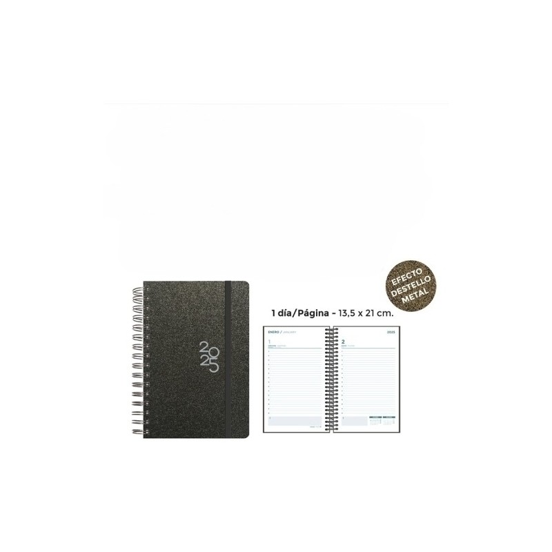 55141251-AG.SENF. METALLIC 135x210 D/P NEGRO precio por 1 unidades