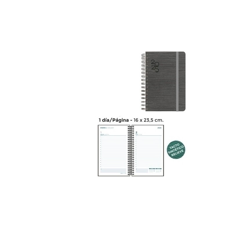 55282251-AG.SENF. FLOW 160x235 D/P GRIS OSCURO precio por 1 unidades
