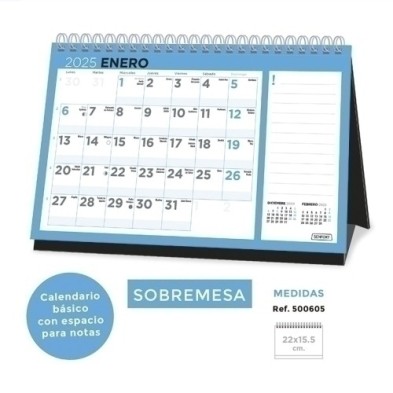 500605-CAL.SENF. SOBR. MES BASIC 220x155 precio por 1 unidades